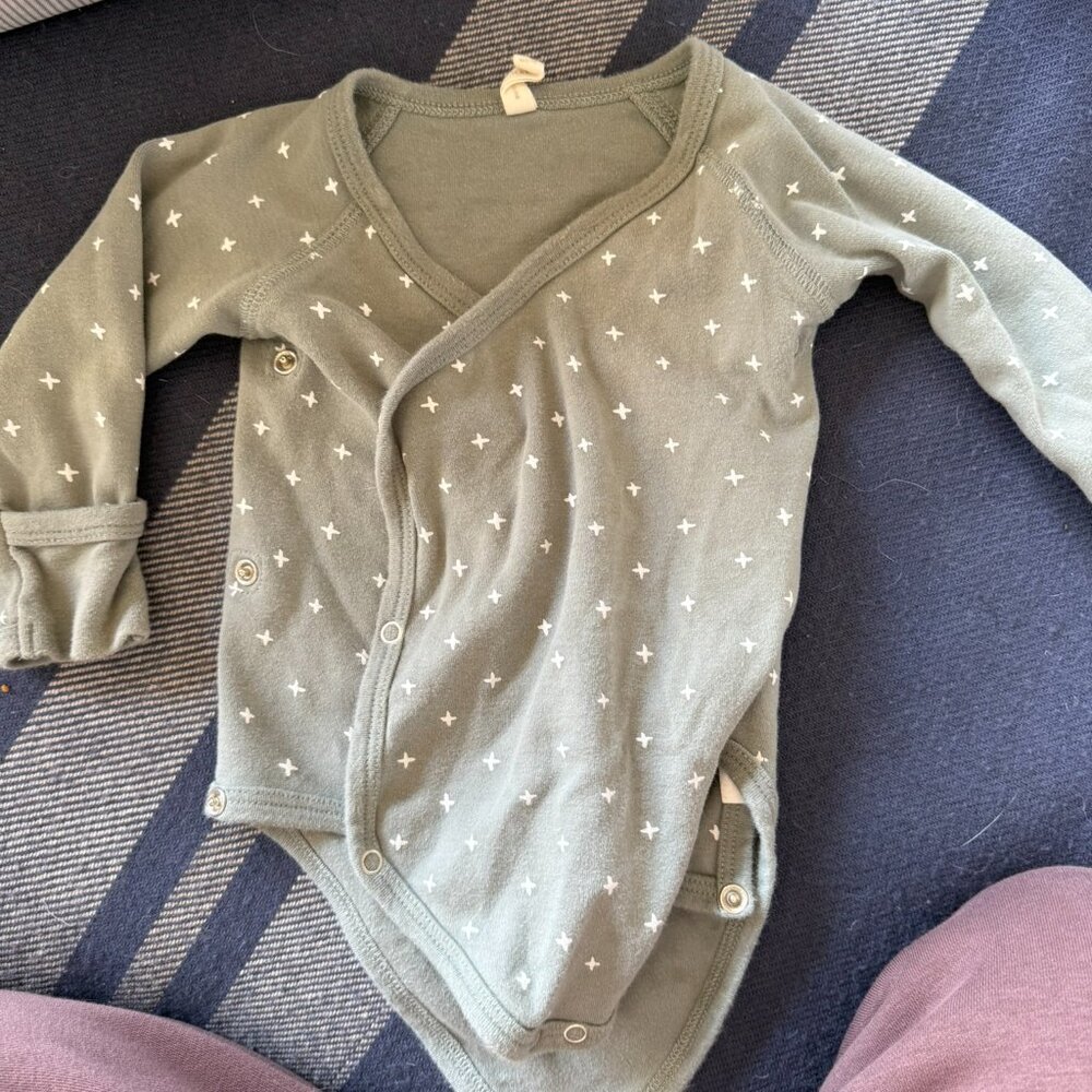Quincy May Wrap Onesie 3-6 mo